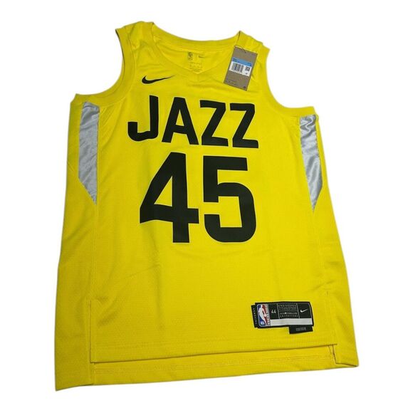 Nike Utah Jazz Donovan Mitchell Jersey Men's Size 44 M Icon‎ Edition DN2024-729